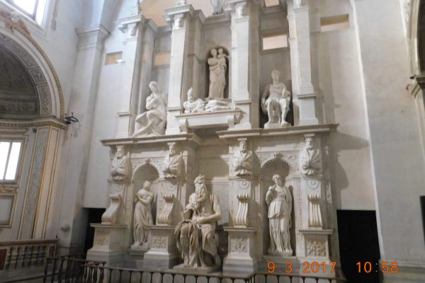 Moses by Michelangelo
San Pietro in Vincoli