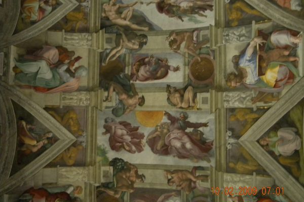 Sistine chapel ceiling