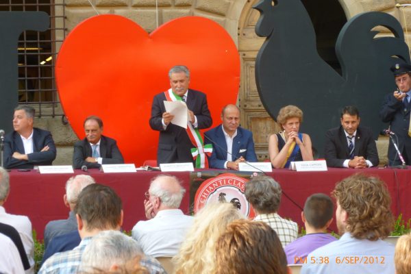 Mayor of Greve in Chianti, Italy