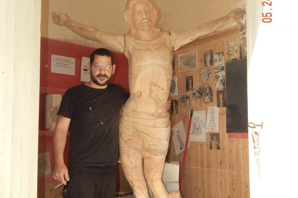 Famous wood sculptor
Scicli, Sicily