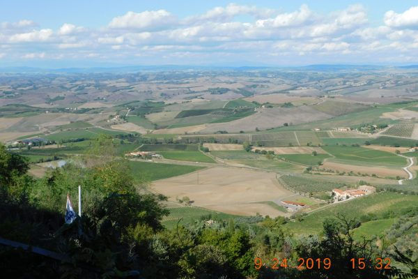 views Tuscany