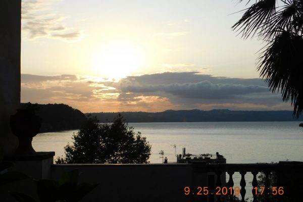 Sunset on Lake Bracciano