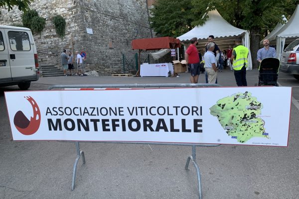 from the Montefioralle wine festival!